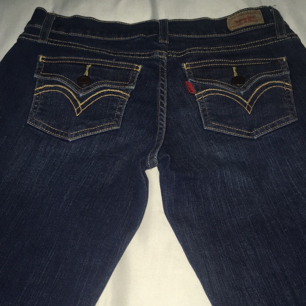 524 super low Levi’s jeans